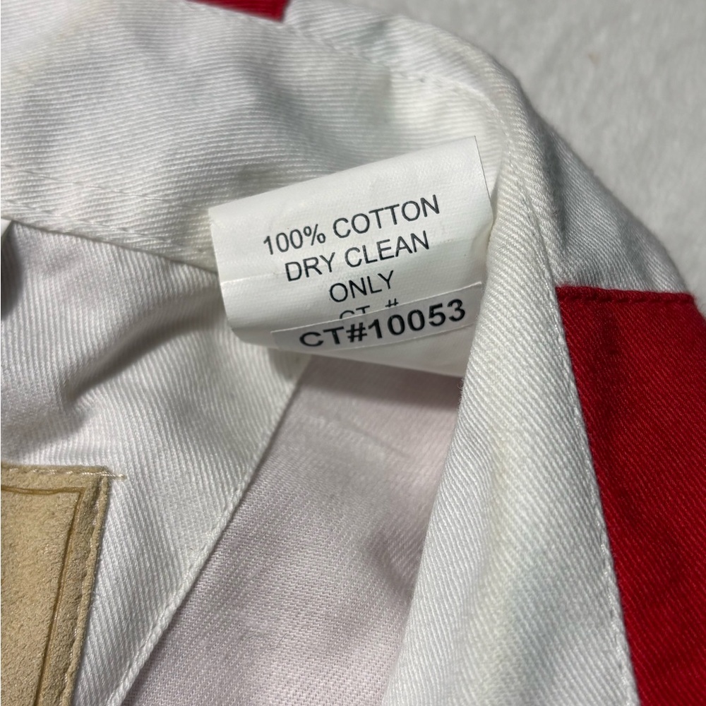 Scully Large Men's Red, White, and Blue Button Down Shirt 100% cotton 4 of July - Picture 10 of 10